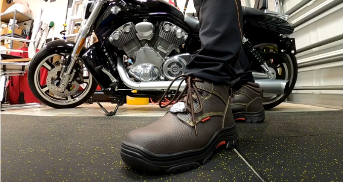 Skechers Men's Burgin-Tarlac Industrial Boot Steel Toe Work Boot