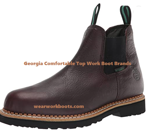 Georgia Comfortable Top Work Boot Brands