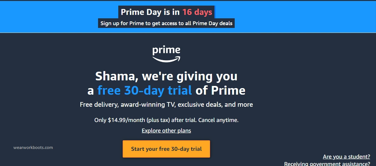 get membership on prime day amazon