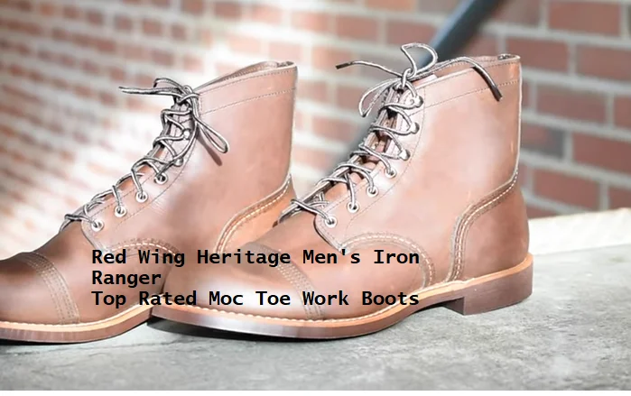 red wing heritage top rated moc toe work boots