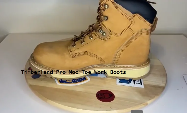 timberland pro top rated moc toe work boots