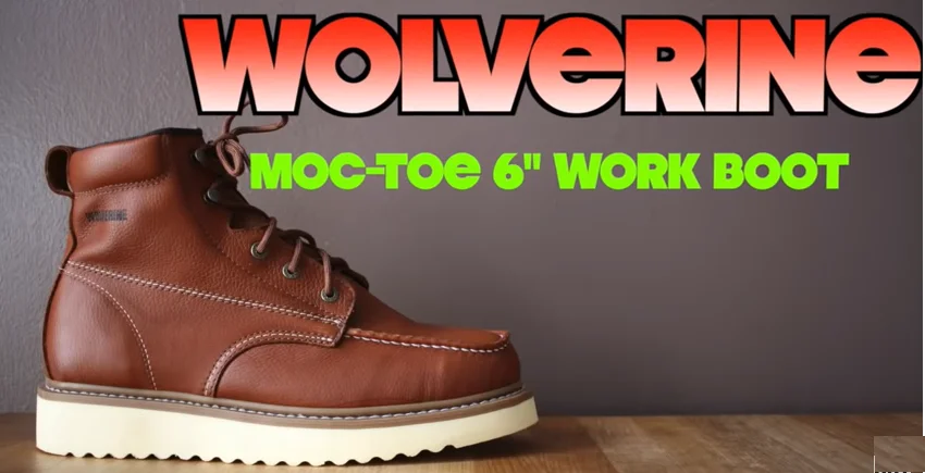 wolverine top rated moc toe work boot